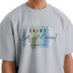 تی شرت اورسایز آستین کوتاه مردانه - تصویر 2